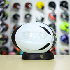 Mũ Fullface EGO E7 Trắng Bóng FREESHIP