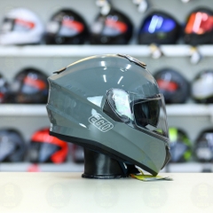 Mũ Fullface EGO E81 Xi Măng Bóng FREESHIP