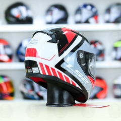 Mũ Fullface LS2 FF353 Blink Trắng Đỏ FREESHIP