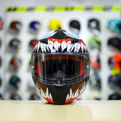 Mũ LS2 FF353 Đen Bóng + Dán Tem Decal Venom V2 FREESHIP