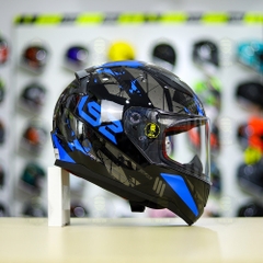 Mũ Fullface LS2 FF353 Đen Xanh FREESHIP