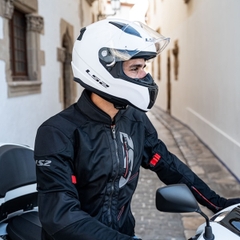 Mũ Fullface LS2 FF353 Trắng Bóng FREESHIP