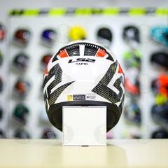 Mũ Fullface LS2 FF353 Trắng Đỏ FREESHIP