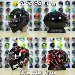 Tem Decal M93 Redbull V1 Cho Nón Fullface - Không Nón - FREESHIP