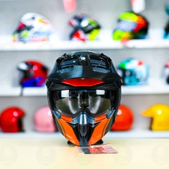 Mũ Fullface Yohe 890 NAVI T5 Cam Xám Bóng FREESHIP