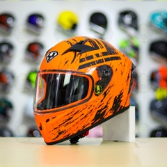 Mũ Fullface Yohe 978 PLUS 2020 Cam Đen Nhám FREESHIP