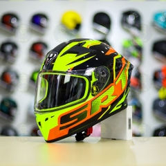 Mũ Fullface Yohe 978 PLUS 2020 SRT Cam Vàng Xanh FREESHIP