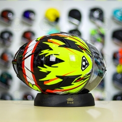 Mũ Fullface Yohe 978 PLUS 2020 SRT Đen Sọc Vàng FREESHIP