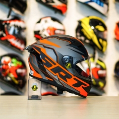 Mũ Fullface Yohe 978 PLUS 2020 SRT Xám Đỏ FREESHIP