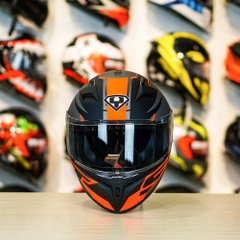 Mũ Fullface Yohe 978 PLUS 2020 SRT Xám Đỏ FREESHIP