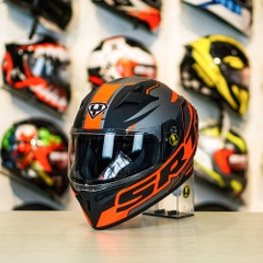 Mũ Fullface Yohe 978 PLUS 2020 SRT Xám Đỏ FREESHIP