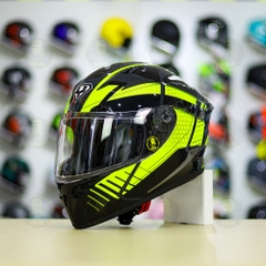 Mũ Fullface Yohe 978 PLUS 2020 T4 Đen Vàng FREESHIP