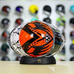 Mũ Fullface Yohe 978 PLUS 2020 Trắng Cam Đen FREESHIP