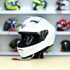 Mũ Fullface Yohe 985 Trắng Bóng FREESHIP