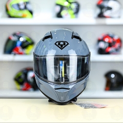 Mũ Fullface Yohe 985 Xi Măng Bóng FREESHIP