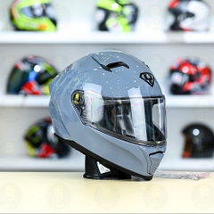 Mũ Fullface Yohe 985 Xi Măng Bóng FREESHIP