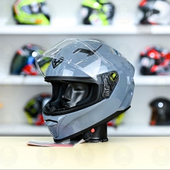 Mũ Fullface Yohe 985 Xi Măng Bóng FREESHIP