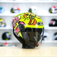 Mũ 3/4 2 kính KYT NFJ Misano - Freeship