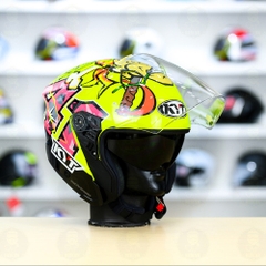 Mũ 3/4 2 kính KYT NFJ Misano - Freeship