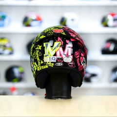 Mũ 3/4 2 kính KYT NFJ Replica 41 - Freeship