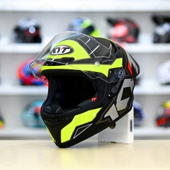 Mũ Fullface KYT TT Course Electro Vàng Đen Nhám Freeship