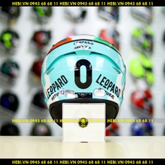 Mũ Fullface KYT TT Course Xanh Ngọc Leopard FREESHIP
