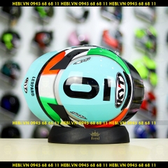 Mũ Fullface KYT TT Course Xanh Ngọc Leopard FREESHIP