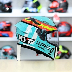 Mũ Fullface KYT TT Course Leopard Spain FREESHIP