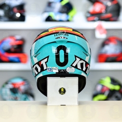 Mũ Fullface KYT TT Course Leopard Spain FREESHIP