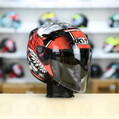 Nón 3/4 2 kính KYT VENOM GILANG - FREESHIP