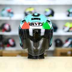 Mũ 3/4 2 kính KYT VENOM Leopard - FREESHIP - L