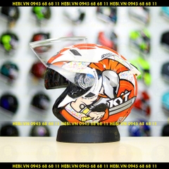 Nón 3/4 2 kính KYT VENOM Corsi - FREESHIP