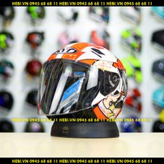 Nón 3/4 2 kính KYT VENOM Corsi - FREESHIP