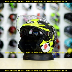 Nón 3/4 2 kính KYT VENOM No.41 Gunmetal - FREESHIP