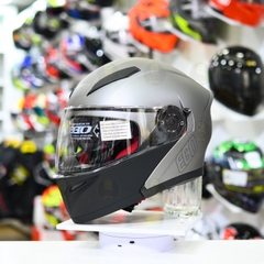 Mũ Lật Hàm EGO E9 Xám Nhám FREESHIP