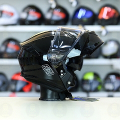 Mũ Lật Hàm EGO E91 Đen Bóng FREESHIP