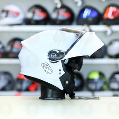 Mũ Lật Hàm EGO E91 Trắng Bóng FREESHIP