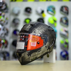 Mũ Fullface LS2 FF327 Challenger FLEX Đen Nhám FREESHIP