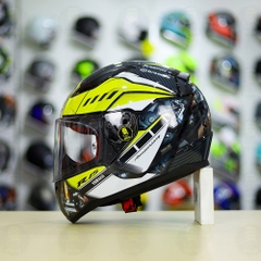 Mũ LS2 FF353 Đen Bóng + Dán Tem Decal Yamaha R15 Vàng FREESHIP