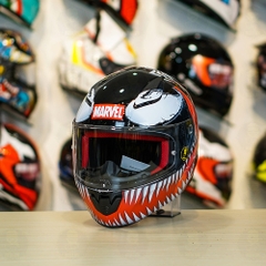 Mũ LS2 FF353 Đen Bóng + Dán Tem Decal Venom V1 FREESHIP