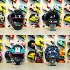 Tem Decal Yamaha Exciter Xanh Ngọc Cho LS2 FF353 - Không Nón - FREESHIP