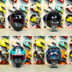 Tem Decal Yamaha R15 Xanh Ngọc Cho LS2 FF353 - Không Nón - FREESHIP