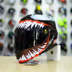 Mũ Fullface LS2 FF800 Đen Bóng + Dán Tem Decal Venom V2 FREESHIP