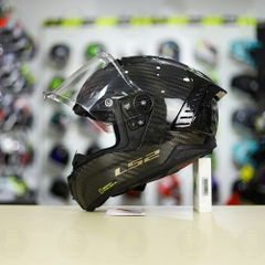 Mũ fullface LS2 FF805 CARBON FULL Bóng RACER + Tặng Kính Đen + Pinlock + Tearoff FREESHIP