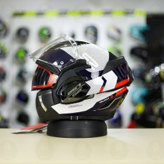 Mũ lật hàm LS2 FF900 Valiant II Trắng Đỏ Bóng Citius Lật Hàm FREESHIP