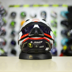 Mũ lật hàm LS2 FF900 Valiant II Trắng Đỏ Bóng Citius Lật Hàm FREESHIP