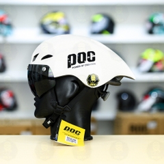 Nón Thể Thao POC P01 Trắng Bóng  FREESHIP