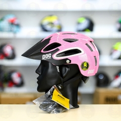 Nón Thể Thao POC P07 Hồng Bóng  Freesize FREESHIP