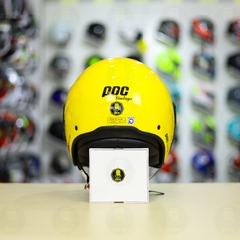 Nón 3/4 POC CITY Vàng Bóng FREESHIP