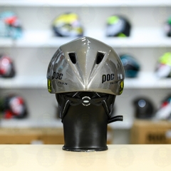 Nón POC Falcon Xám Titanium Bóng FREESHIP